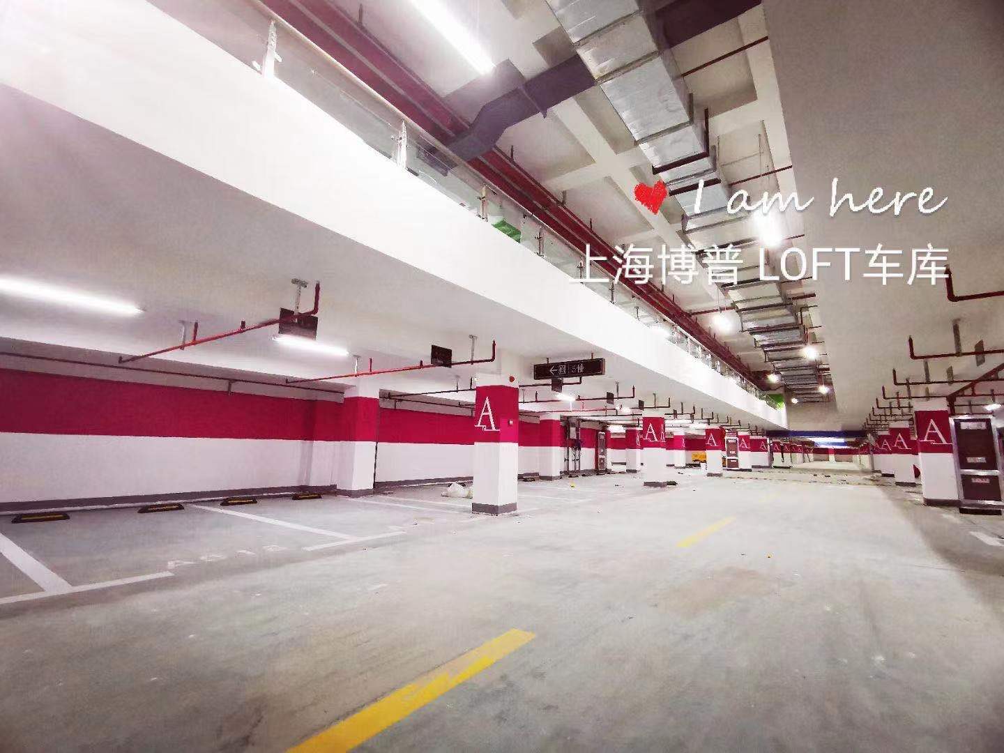 浦东已交竣的绿城豪华LOFT专利车库效果惊艳！